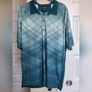 Oakley Teal Men's Shirt